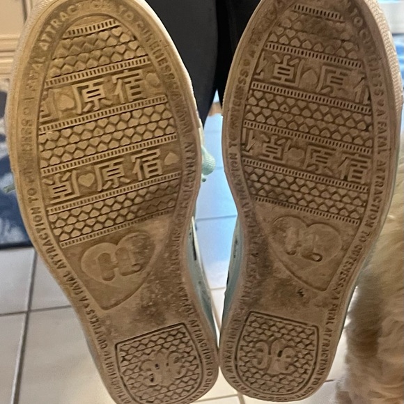 Harajuku Lovers High-Top Sneakers - Size 8 - Picture 6 of 7